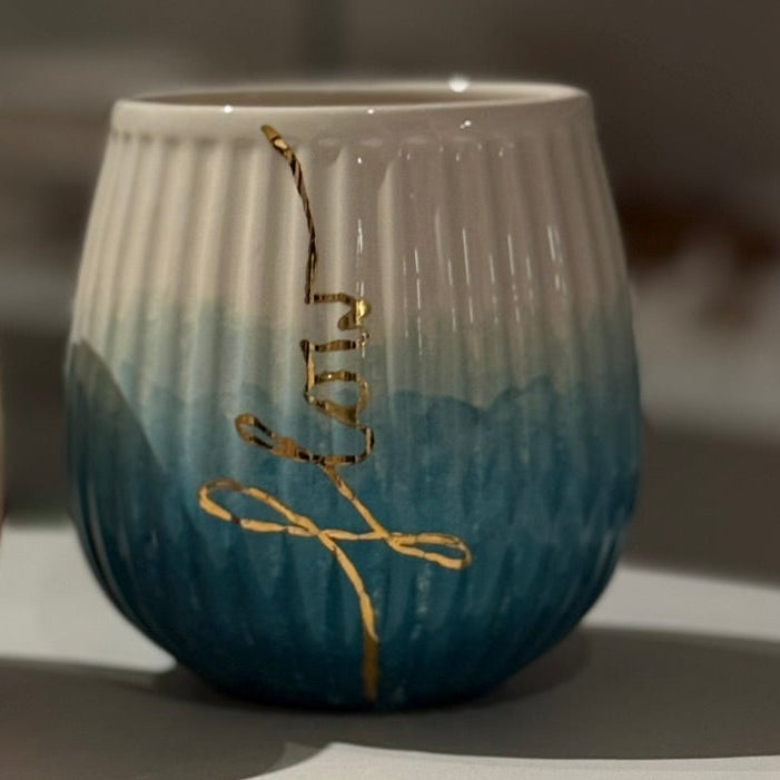 Flow Becher - Blau